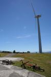 Wind Turbine to Red Rocks