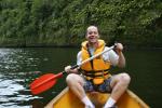 37 - Jeff, canoeing on the Whanganui River