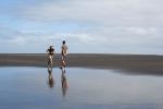 40 - Maca & Mika on Whatipu Beach