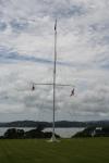 North Island Feb 2011 - 34 - Flagpole at Waitangi Treaty grounds
