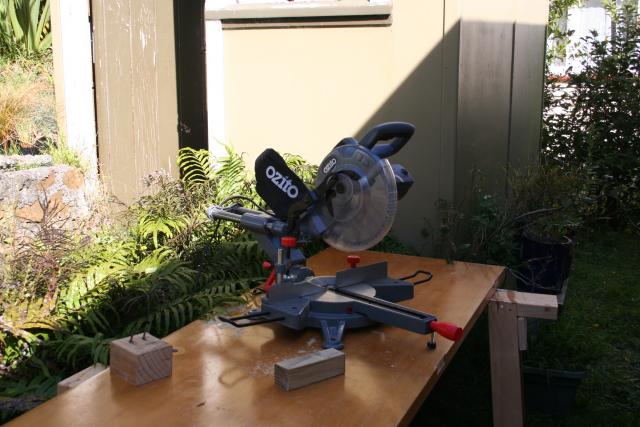 2012-03-10 Wood store 03 - Our new mitre saw
