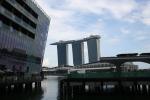 Singapore - 01 - Marina Bay Sands from Sabai Fine Thai