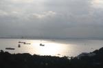 Singapore - 32 - Bukom Island and ships from gondola