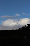 Whakapapa 14 - Mt Ngauruhoe - View from motel, blue sky version