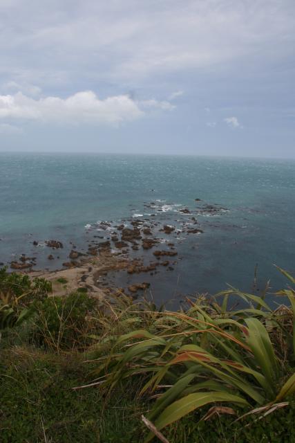 Te Ranga A Hiwi - 5 - Rocky spit between Waitaha Cove and Houghton Bay