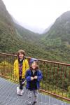 077 Milford Sound - Sophie & Charlotte, Pop's view lookout