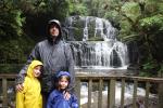 089 Catlins - At Purakaunui Falls