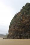 124 Catlins - Rock formation at Waipati Beach