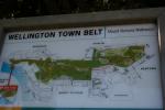 Town Belt trails map